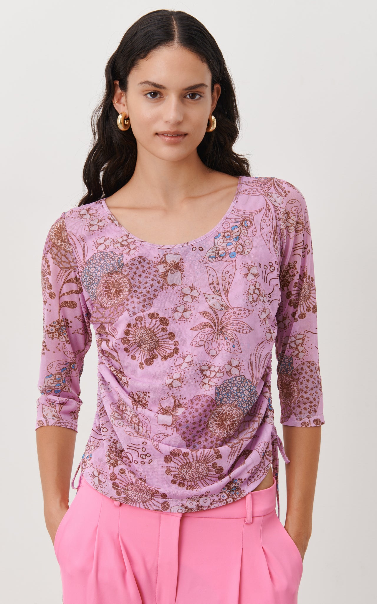 Rosa Top Technical Jersey | Mid Blue