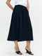 Maud strech technical jersey skirt | Blue