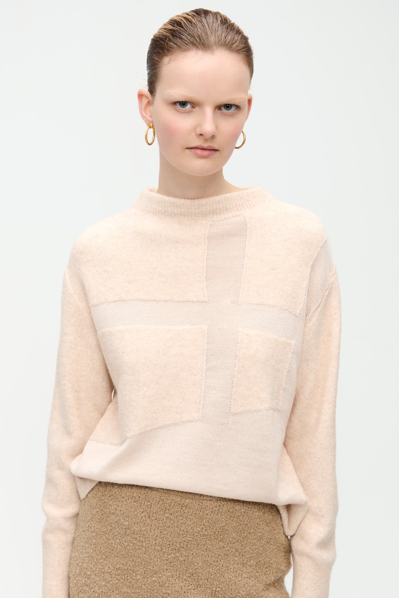 Elpida Pullover | Rose