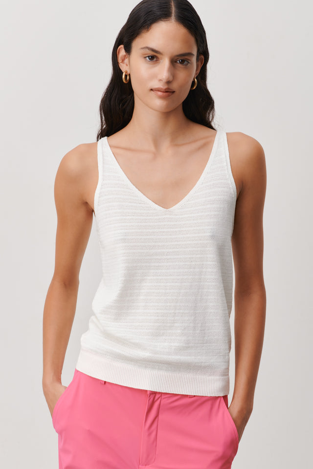 Snowy Vest | Ecru