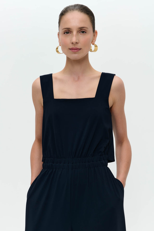 Mathilda jumpsuit technical jersey | Blue