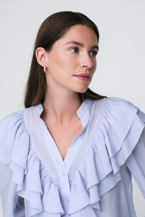 Beny viscose Blouse | Light Blue