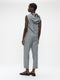 Jazmin viscose vest | Light grey