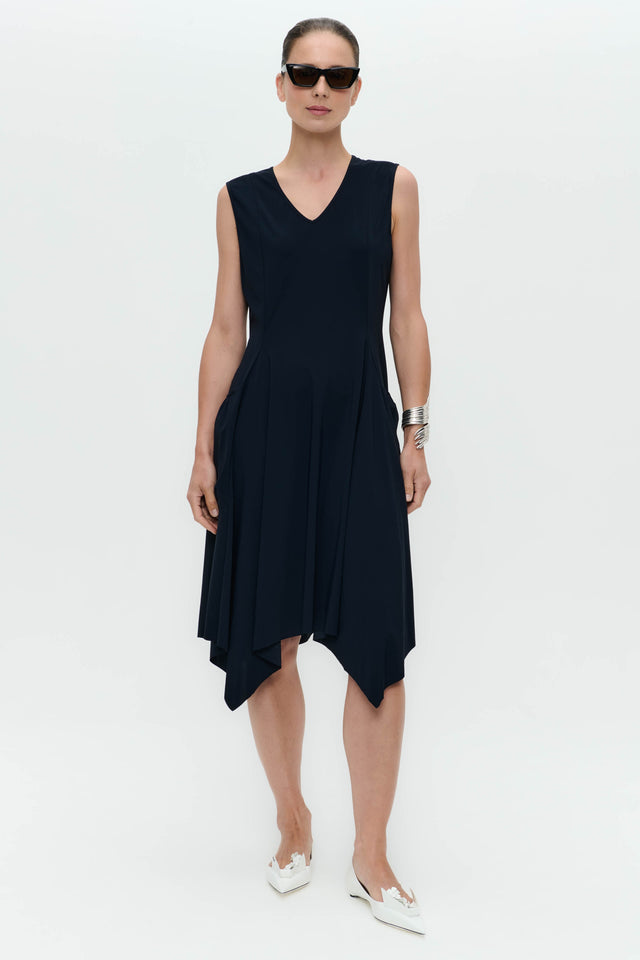Caro WS dress technical jersey | Blue