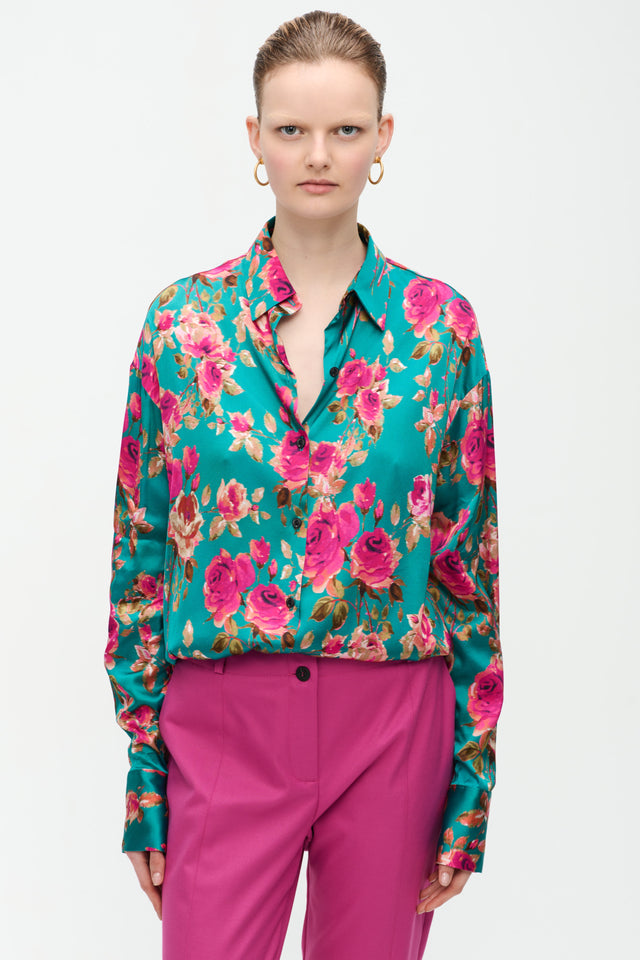 Sissy Blouse | Multi Green