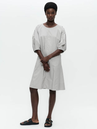 Crisalide cotton dress | Grey