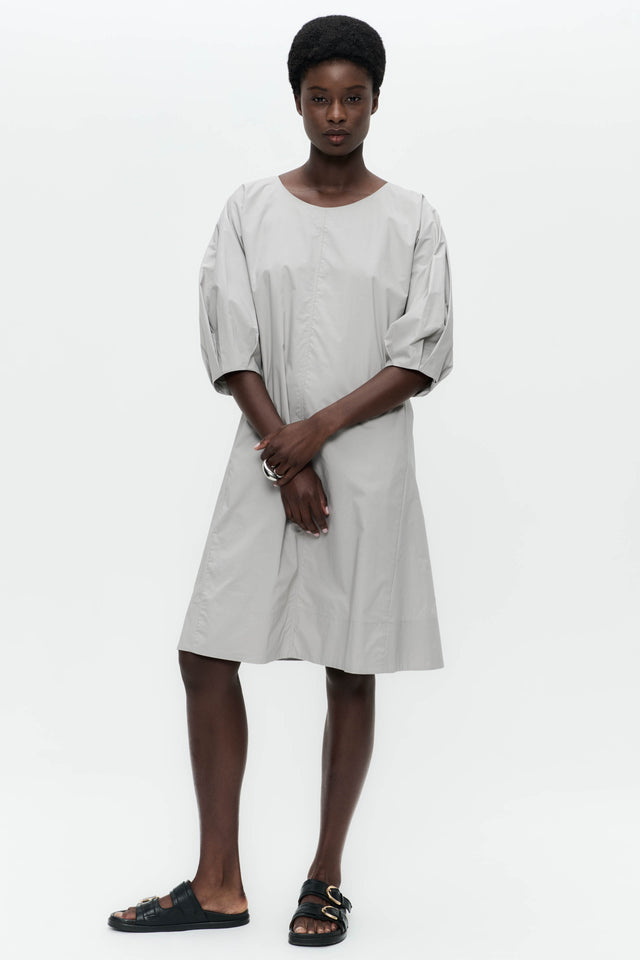 Crisalide cotton dress | Grey