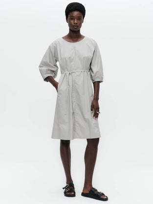 Crisalide cotton dress | Grey