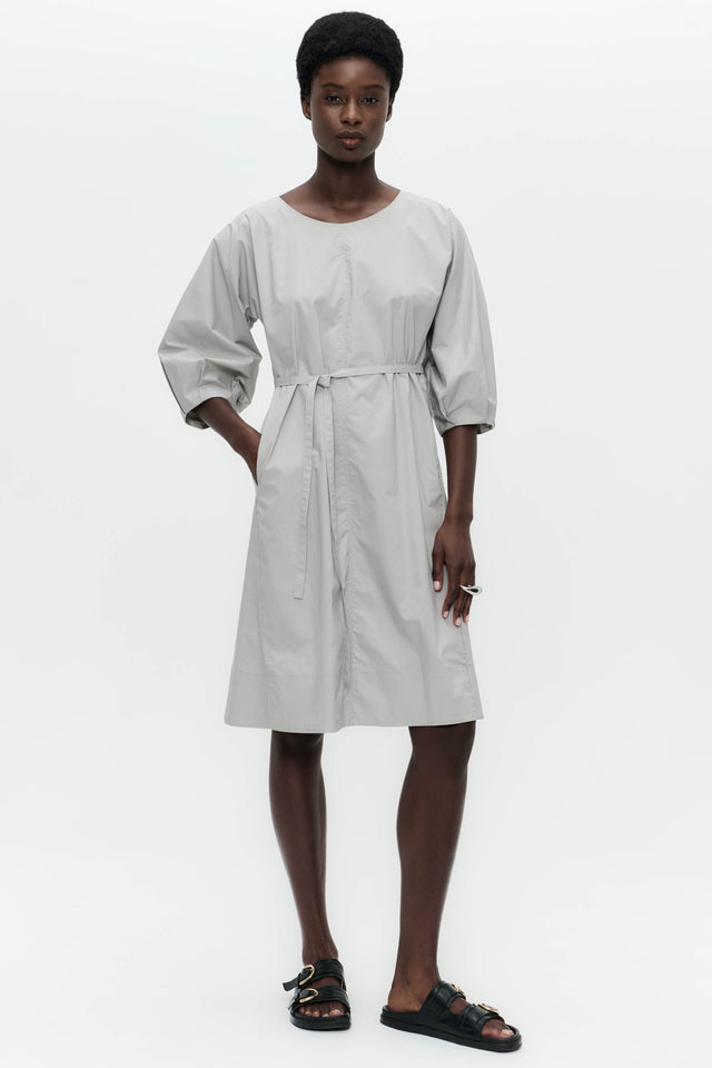 Crisalide cotton dress | Grey