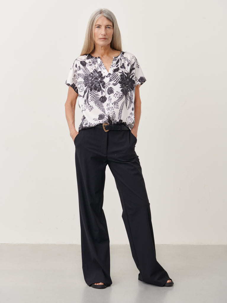 Remi Top | White Black