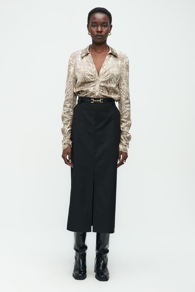 Luisa Blouse | Brown