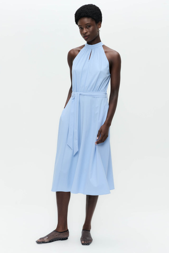 Willy dress technical jersey | Mid Blue