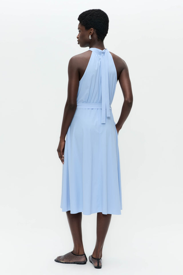 Willy dress technical jersey | Mid Blue