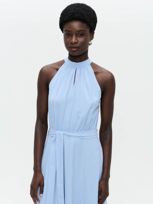 Willy dress technical jersey | Mid Blue