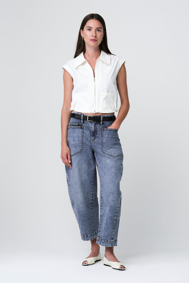 Emiko taffeta jacket | Off White