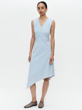 Annet dress technical jersey | Light Blue