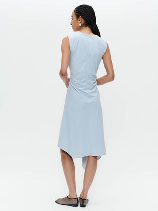 Annet dress technical jersey | Light Blue
