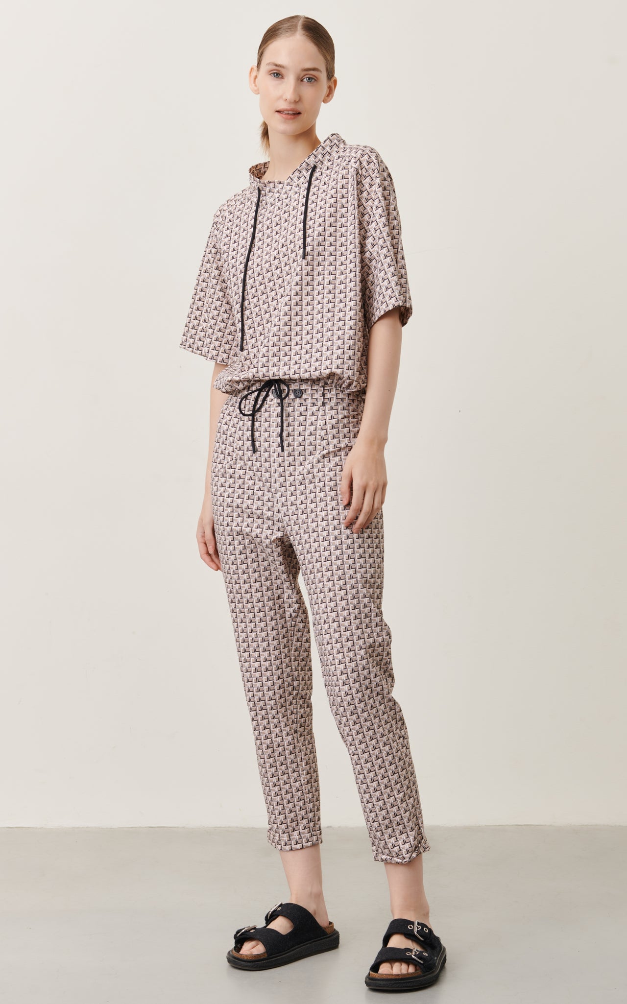 Gia Top Technical Jersay | Pudra Melange