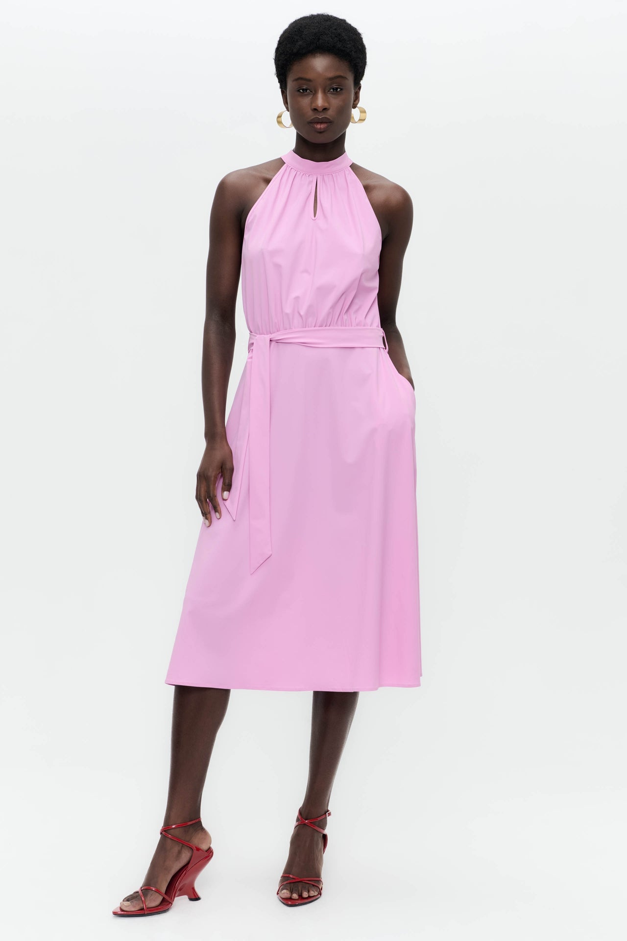 Willy dress technical jersey | Pink