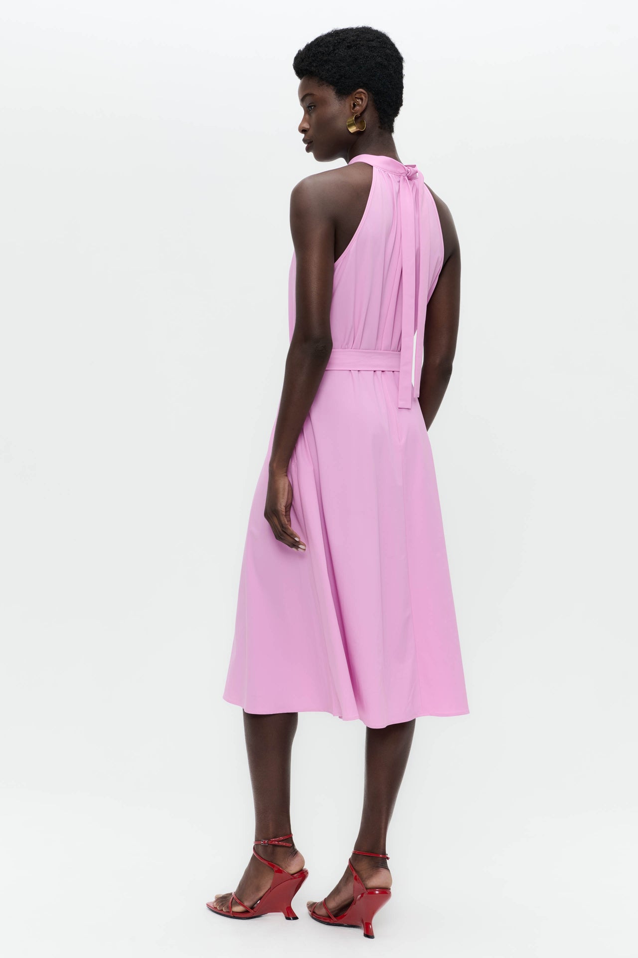 Willy dress technical jersey | Pink