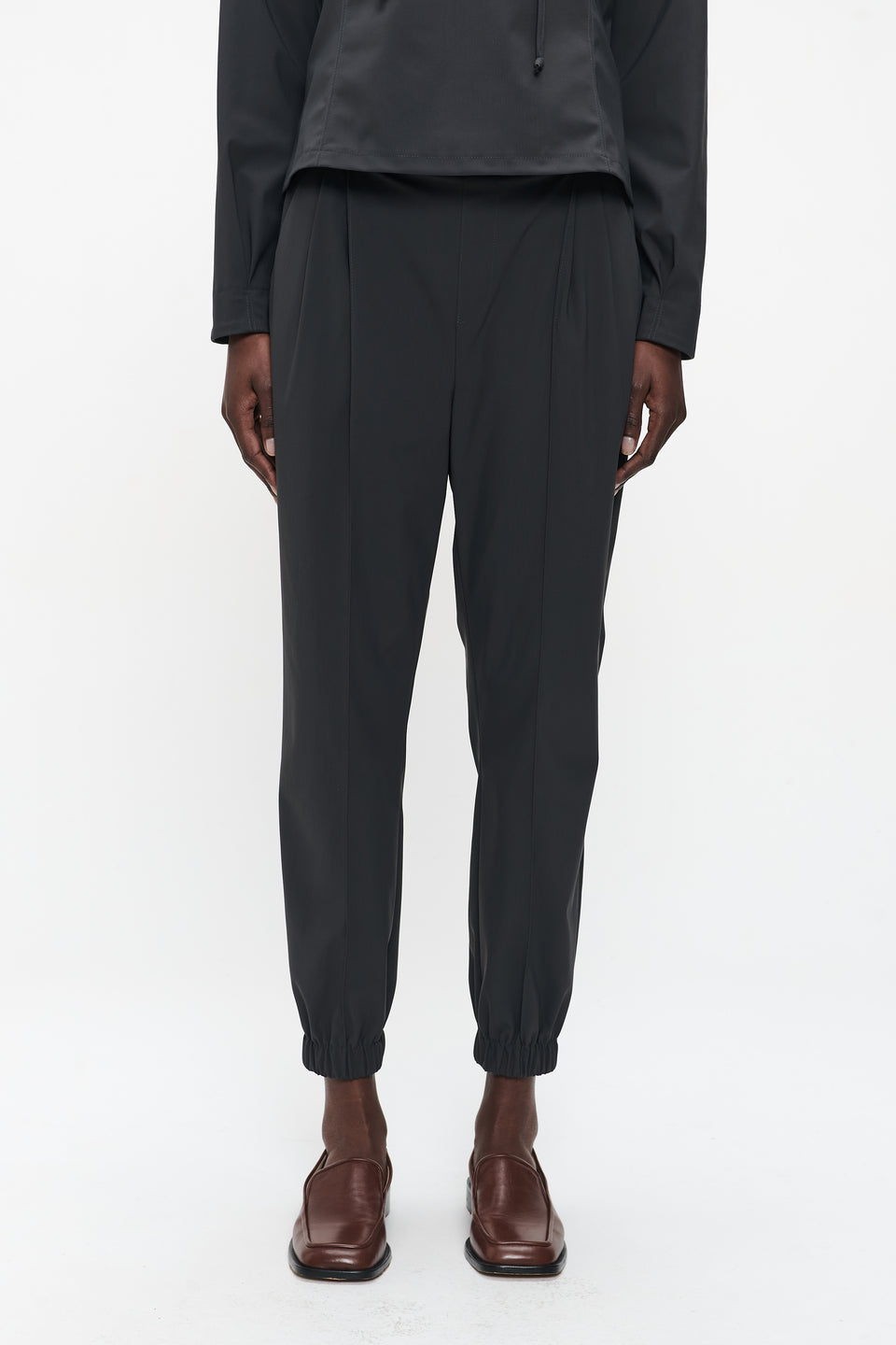 Lori stretch technical jersey pants | Grey