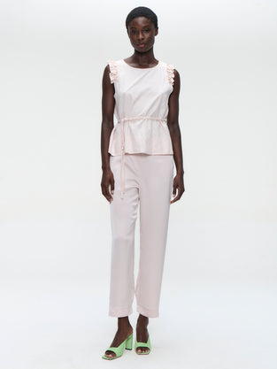 Sebastian saten pants | Quarzo