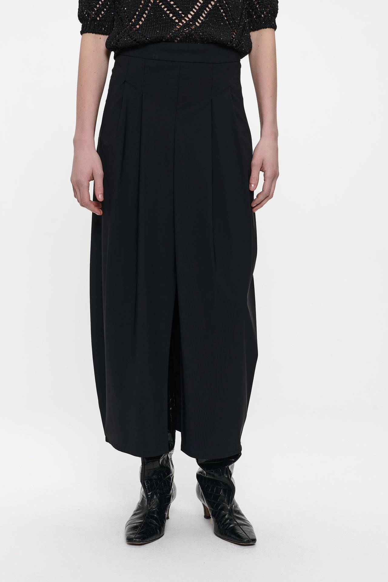 Jack skirt technical jersey | Black