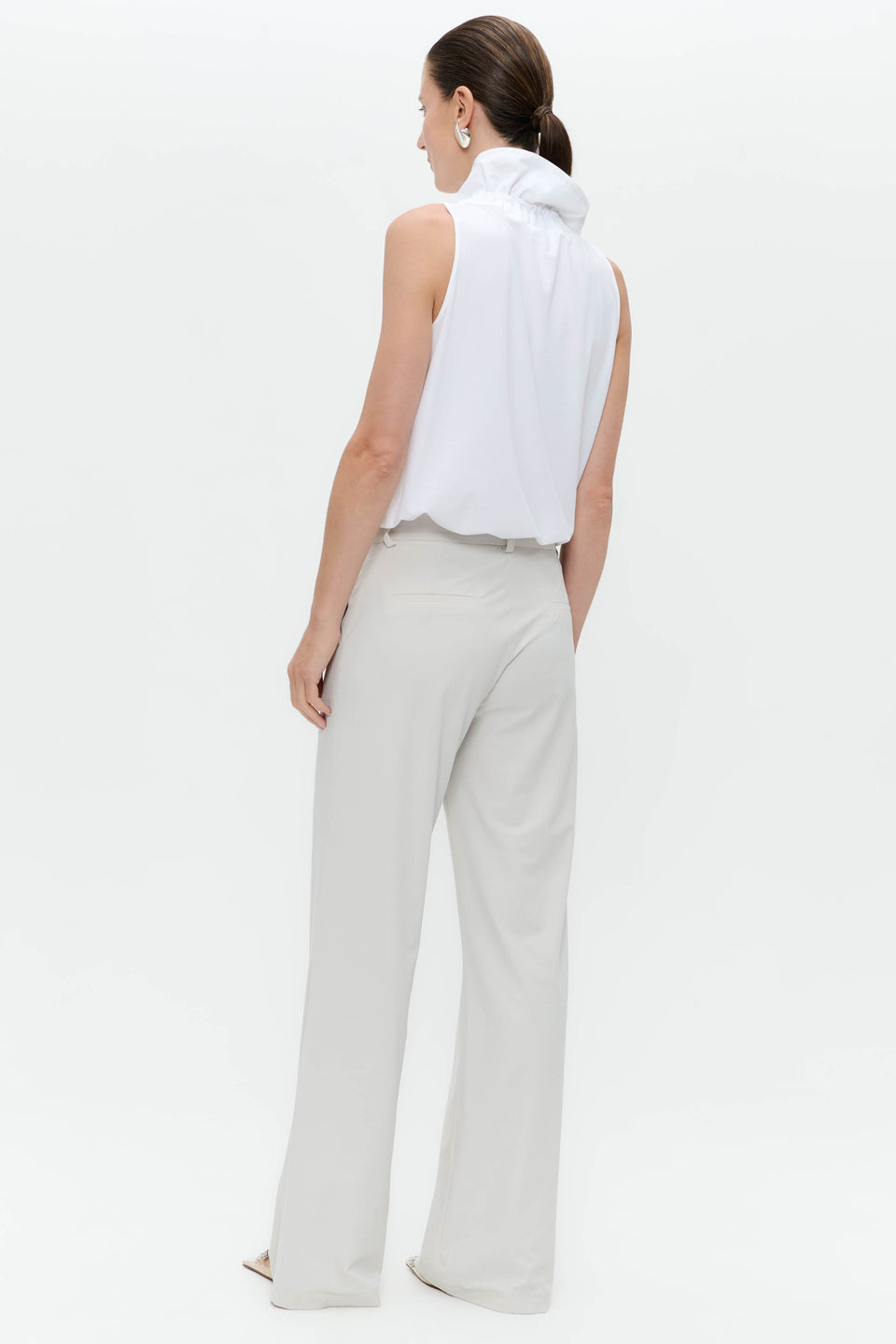Malvo structure technical jersey top | White
