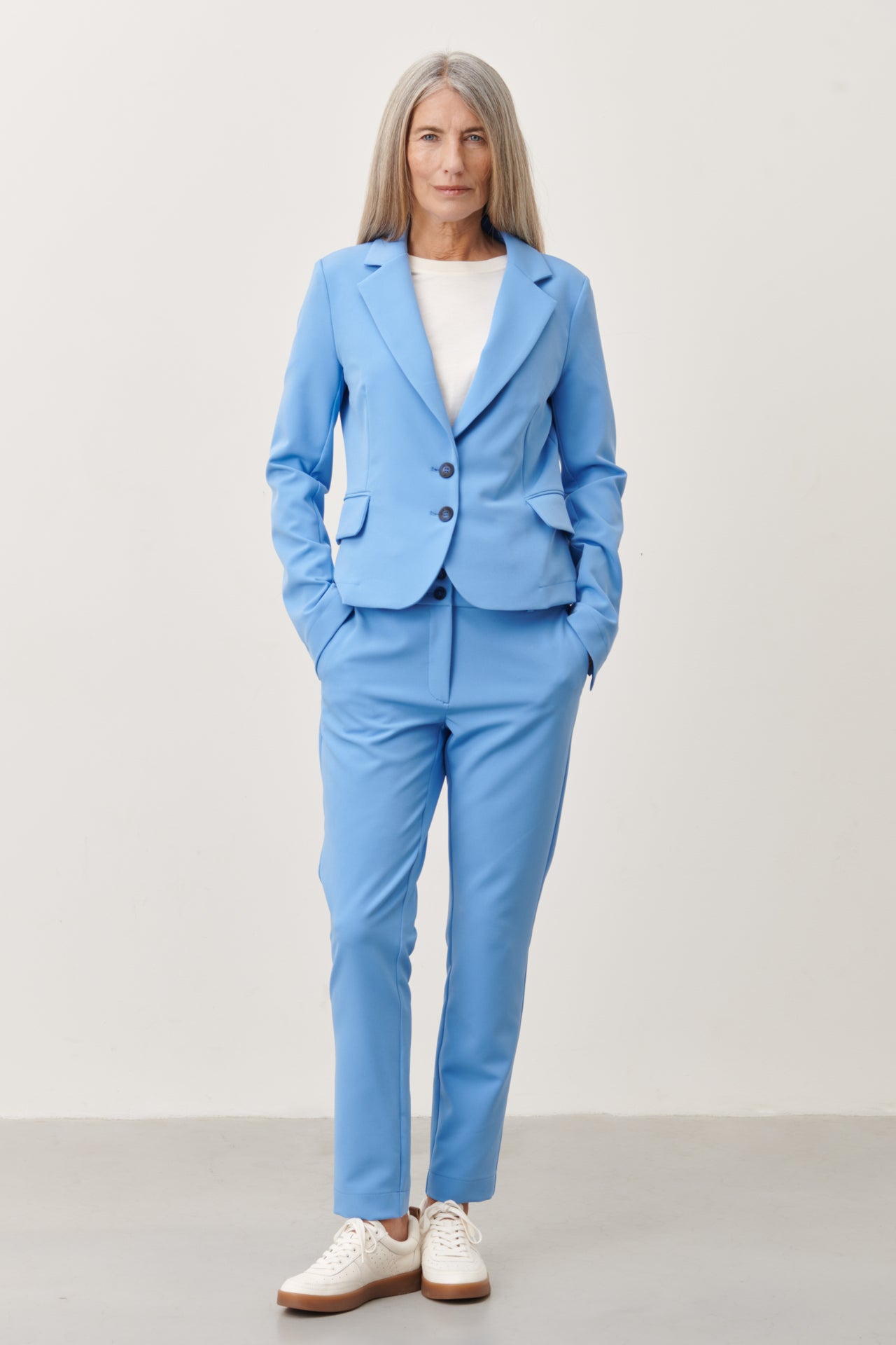 Atina Blazer | Light Blue