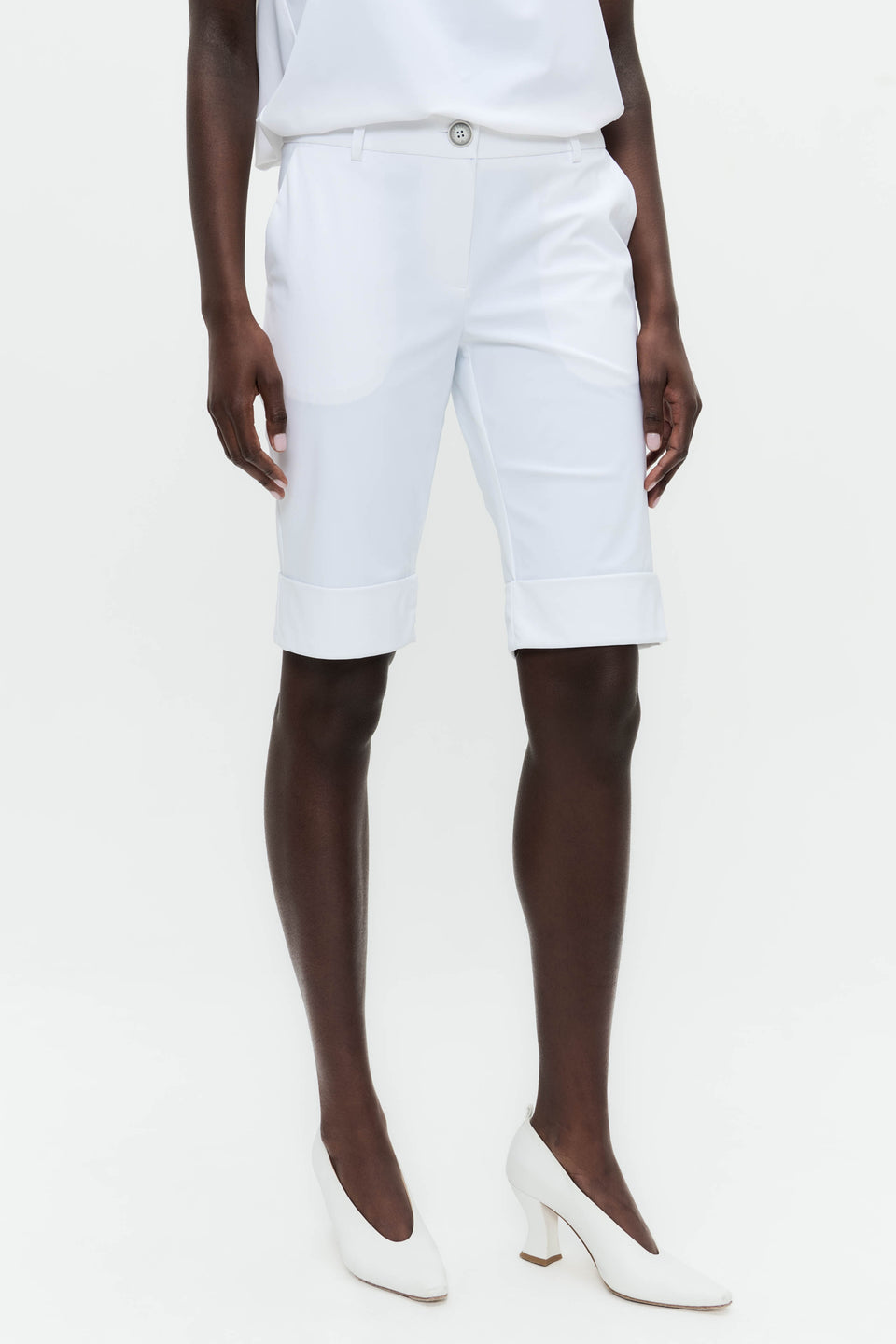 Lulu pants technical jersey | White