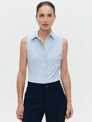 Kikkie blouse technical jersey WS | Light Blue