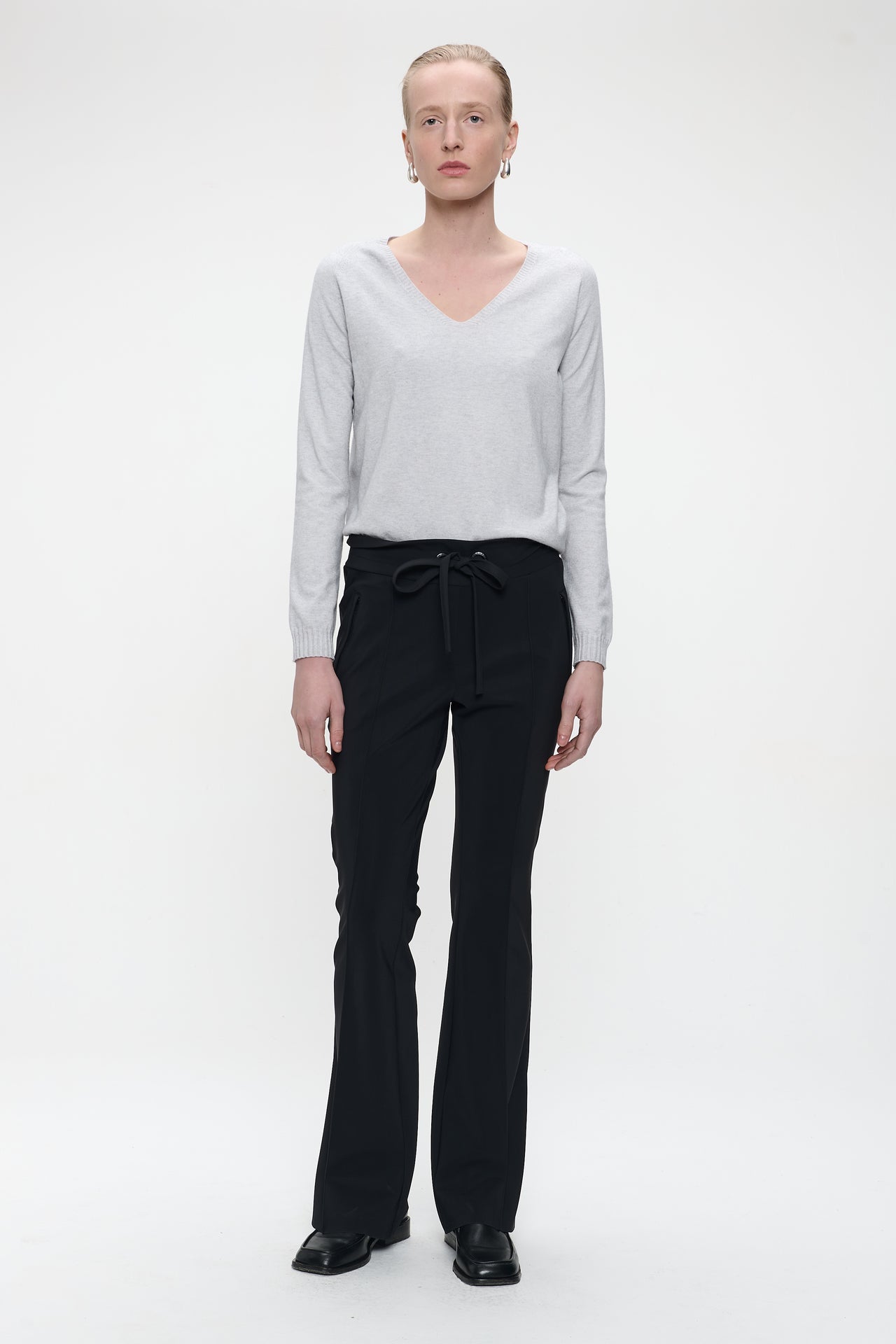 Pullover seamless viscose NB186 | Grey