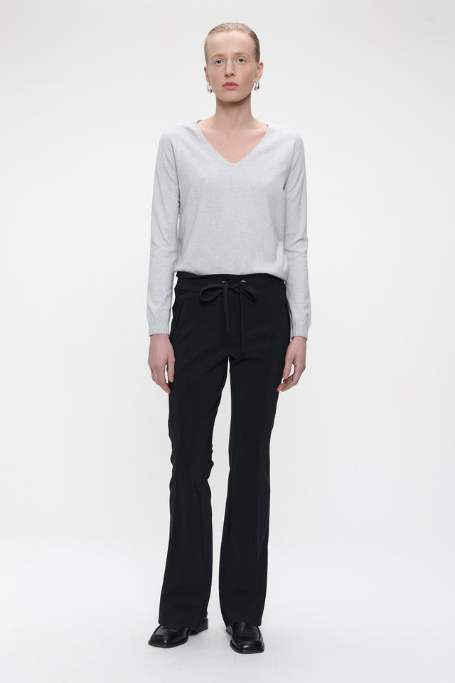 Pullover seamless viscose NB186 | Grey