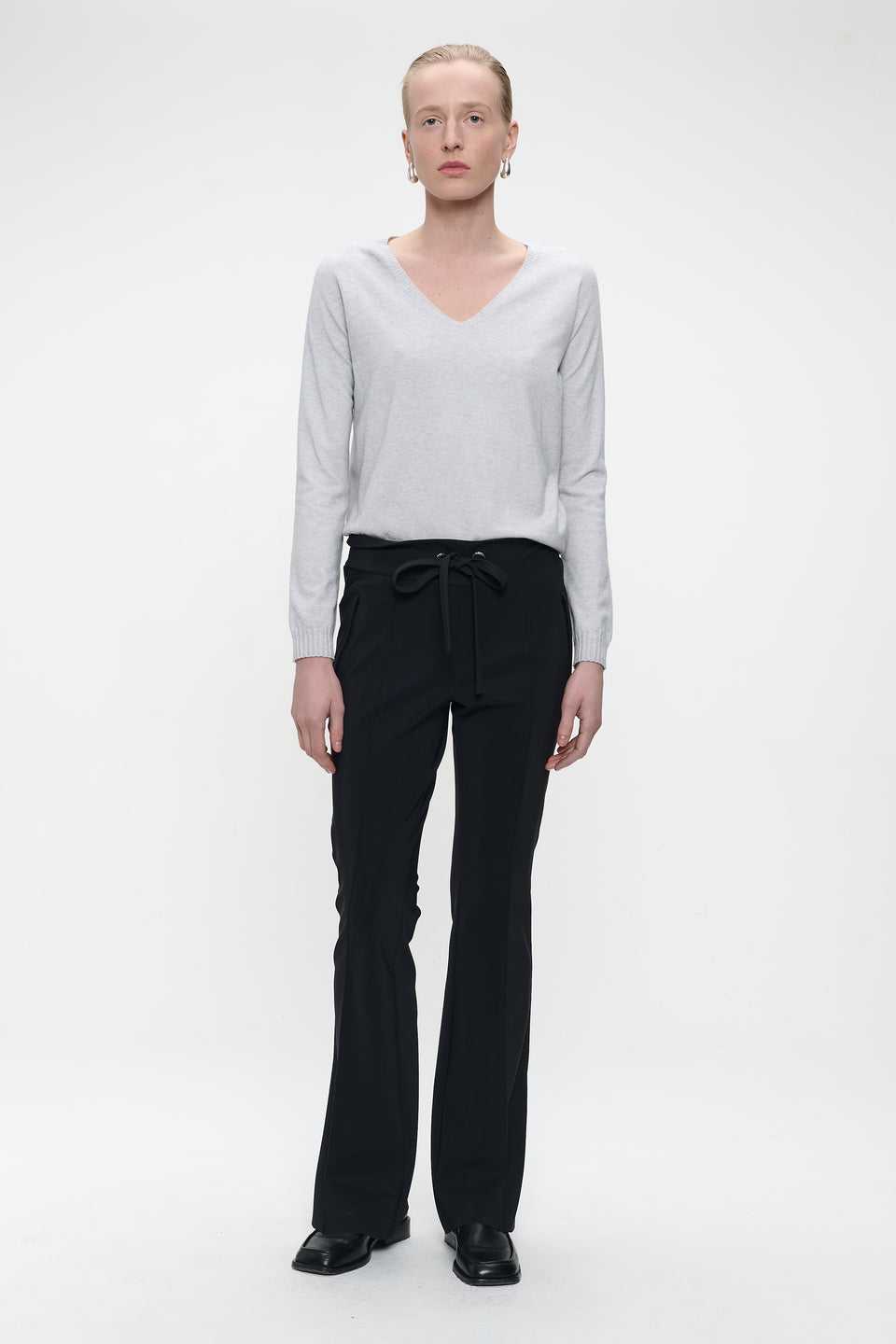 Pullover seamless viscose NB186 | Grey