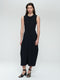 Jackie dress technical jersey | Black