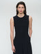 Jackie dress technical jersey | Black