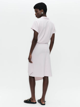 Ilona skirt technical jersey | Light Pudra
