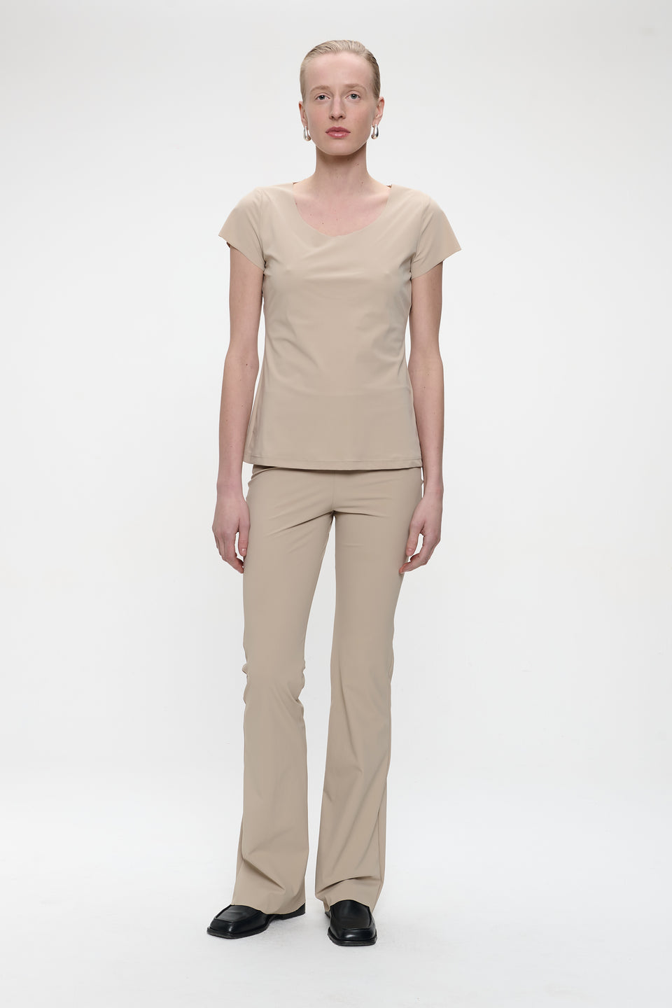 T shirt Sara Easy Wear Technical Jersey | Sand