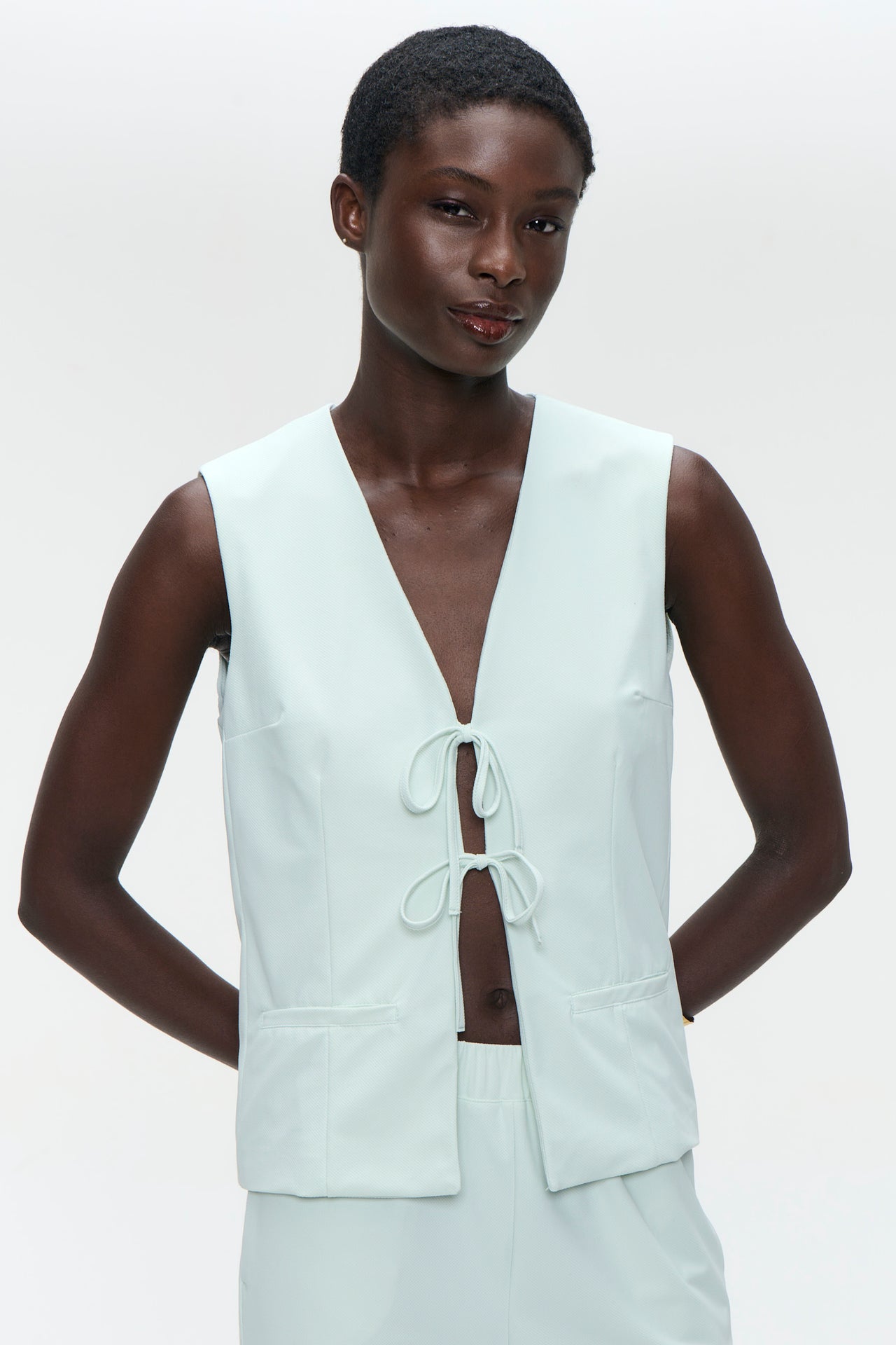 Villa structure tech jersay vest | Aloe