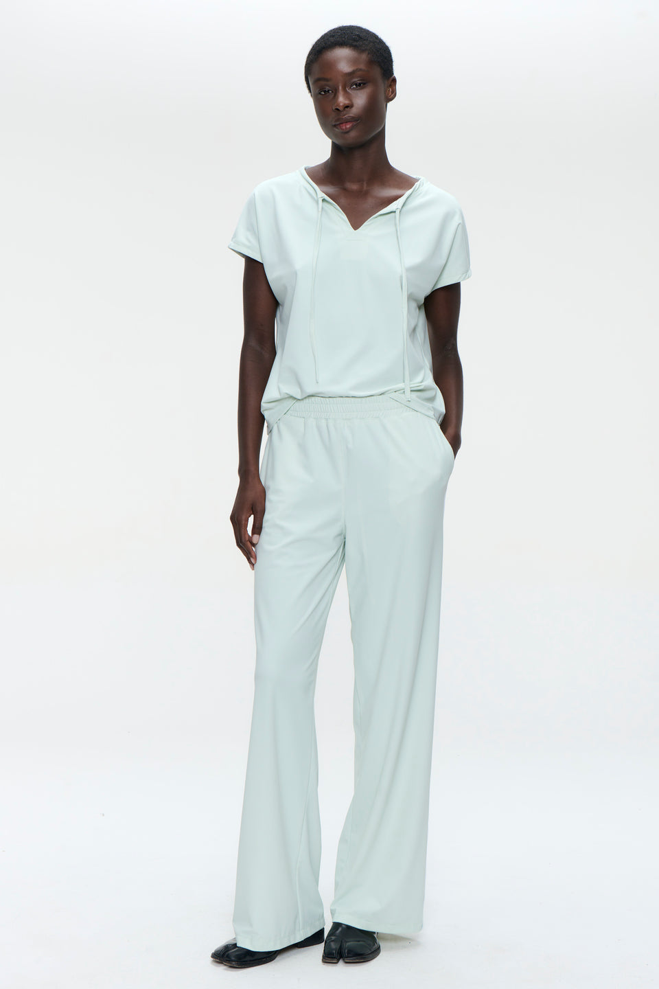 Carla top technical jersey | Aloe