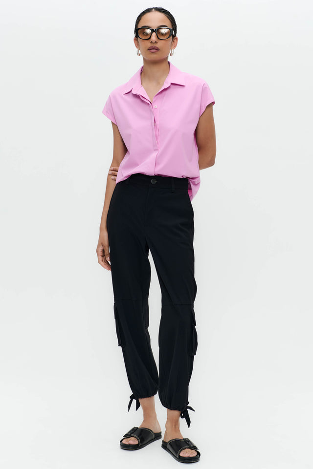 Trend pants technical jersey | Black