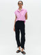 Wilma blouse technical jersey | Pink