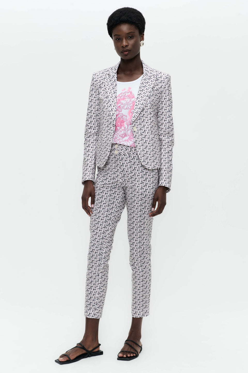 Elvira blazer technical jersey | Multi