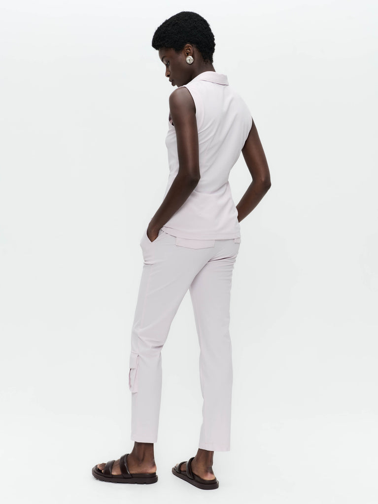 Kikkie blouse technical jersey WS | Light Pudra