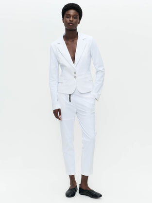Miliana pants technical jersey | White