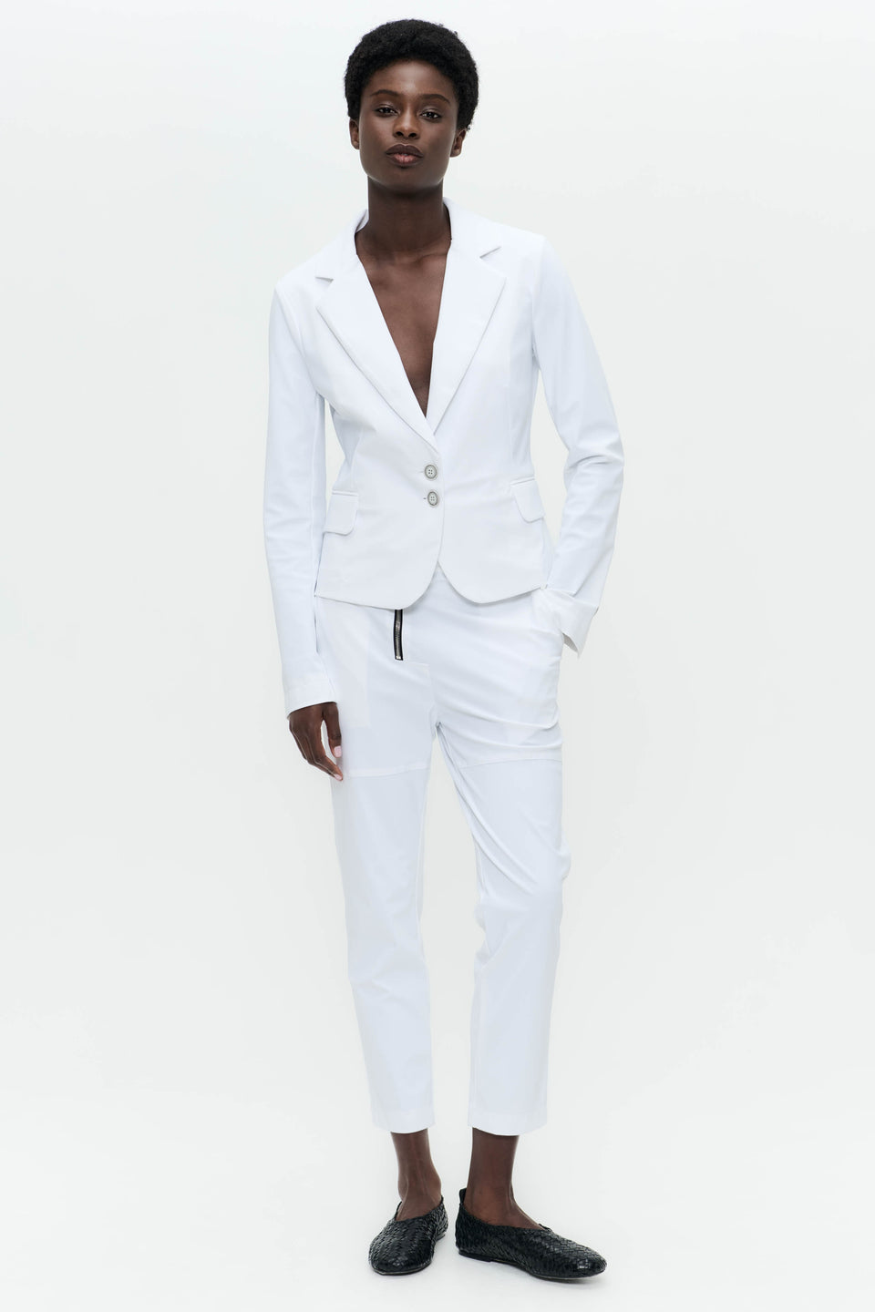 Solomon blazer technical jersey | White
