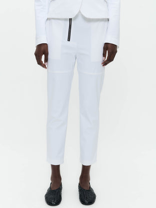 Miliana pants technical jersey | White