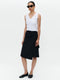 Ilona skirt technical jersey | Black