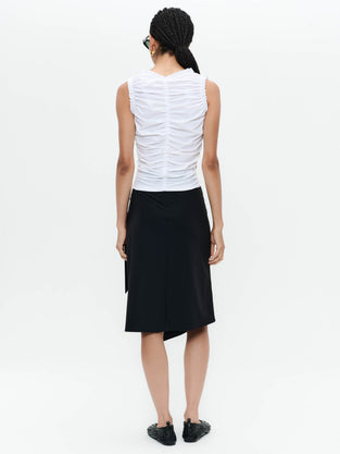 Ilona skirt technical jersey | Black