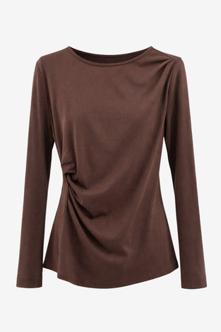 Ari cotton top | Brown
